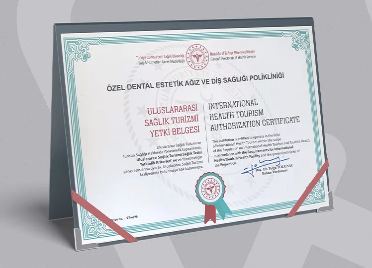 Uluslararası Sağlık Turizmi Yetki Belgesi